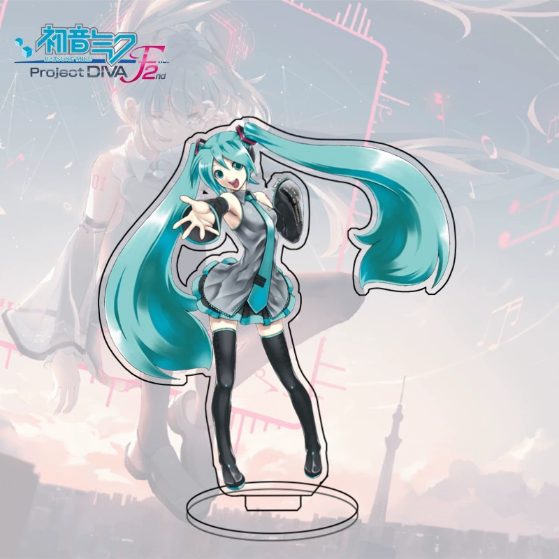 Заводское оптовое предложение Dali Hatsune Miku Dali Drama Acrylic Animation Peripheral Desktop Ornaments Cartoon