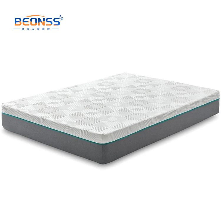 Three Layer Memory Foam Mattress Cover Breathable Cooling Gel Memory Foam Thickened Mattress