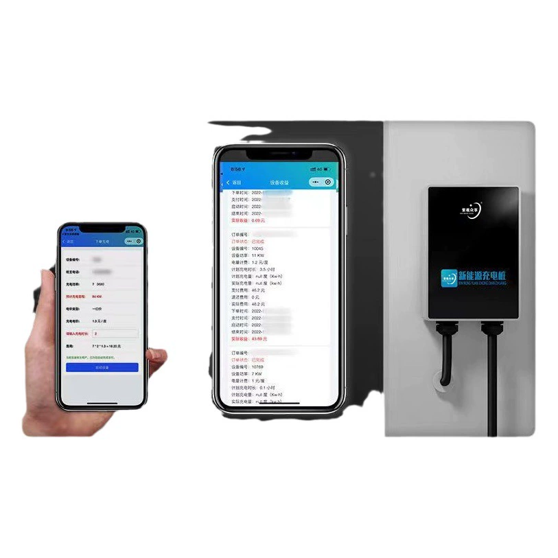 Зарядная станция Zixi New Energy для электромобилей (для дома и коммерческого использования), зарядное устройство-пистолет для электромобилей, защита от короткого замыкания для Tesla