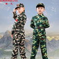 儿童迷彩服套装男女童夏令营拓展中小学生军训迷彩服幼儿园演出服