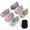 Children's thin footwear indoor for early age, gaiters, early education, soft sole