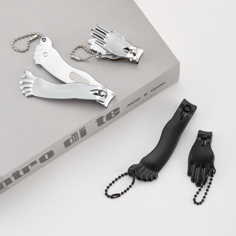 Hand and foot nail clippers single nail clippers suit oblique adult creative nail clippers large nail clippers with file manicure tools