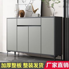 全铝合金鞋柜家用门口新款门口鞋柜阳台防水防晒加厚加高储物柜子