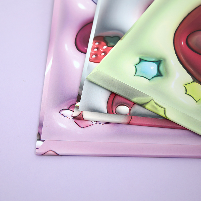 Portapapeles expandible A4 con diseño de oso fresa, bloc de notas para estudiantes, carpeta de documentos, portapapeles multifuncional.