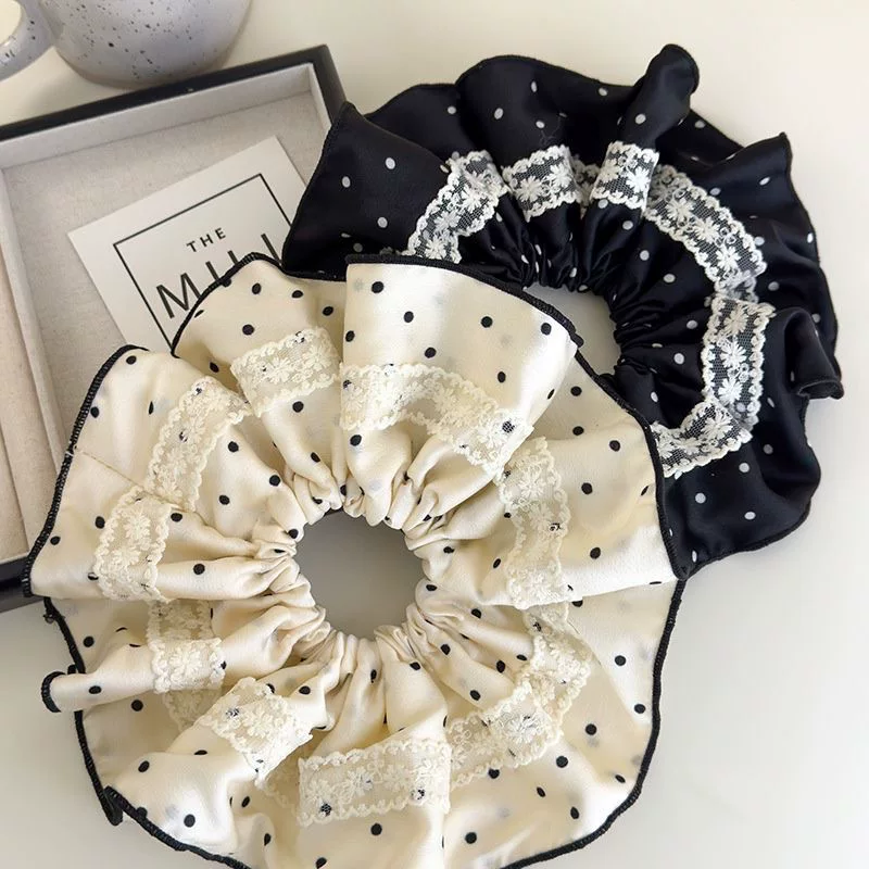 Большая резинка для волос, модный универсальный аксессуар для волос, высококачественный стиль.
