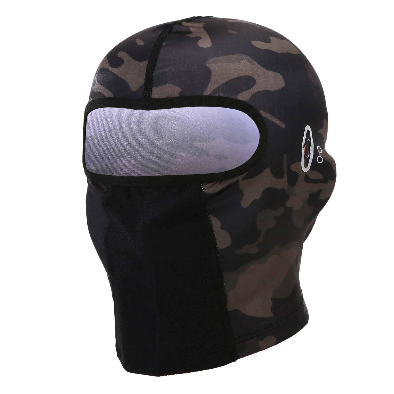 Nueva máscara solar de motocicleta transfronteriza, casco de hielo de cara completa, máscara de protección contra los rayos ultravioleta