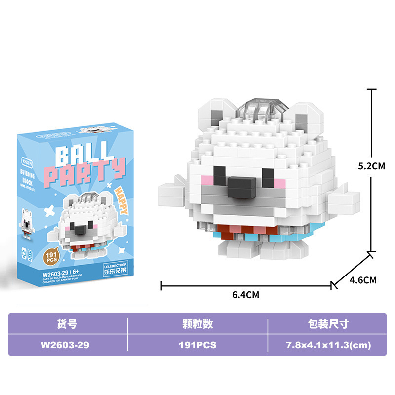 Puesto callejero al por mayor bloques de construcción juguetes para niños