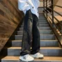 新款男款直筒宽松牛仔裤