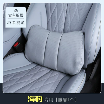 Dmi/Ev Version Car Lumbar Headrest - seal-tahitian-blue-1-waistrest-business-seat