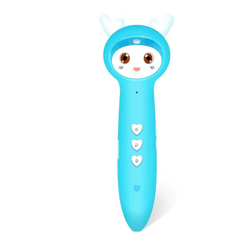 Smart universal reading pen for early age, caterpillar