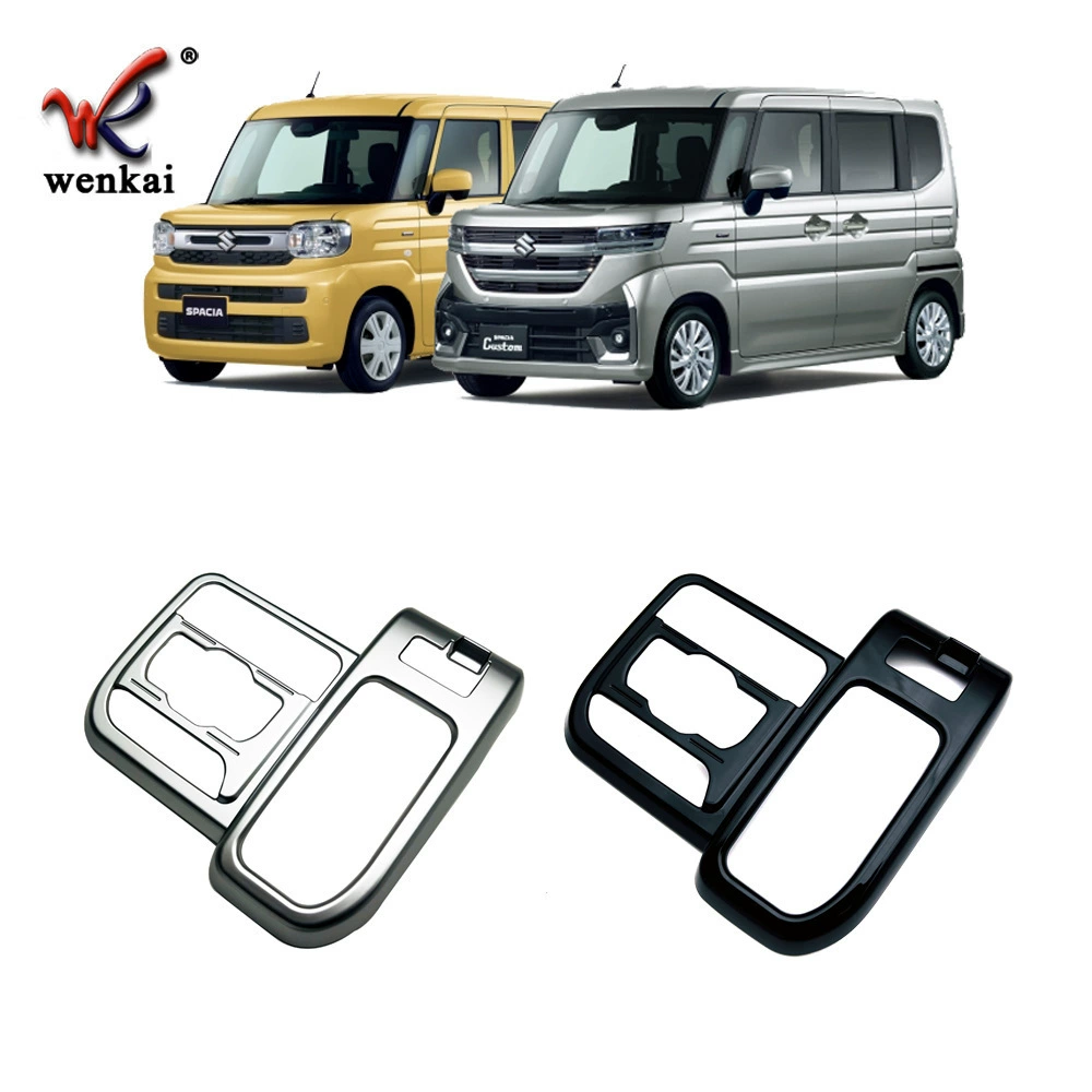 Подходит для 24 Suzuki Spacia, изготовленная на заказ рамка шестерни, модифицированная центральная панель управления с блестками, декоративные наклейки