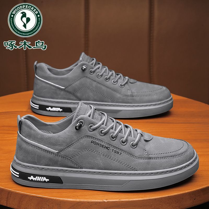 Plover Men's Shoes New Model for Work at Construction Sites, Wear-Resistant, Labor Protection, Summer Men's Slip-On Casual Sports Sneakers, Trendy