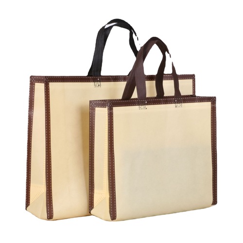 Thickened non-woven bag, clothing handbag, shopping bag, customized gift bag with bottom and sides, cross-border wholesale