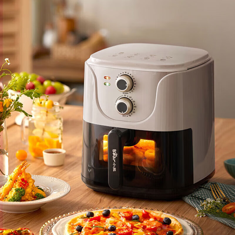 Air Fryer Household Smart Electric Fryer No Oil Fume Multi-Function French Fries Machine Baked Microwave Oven