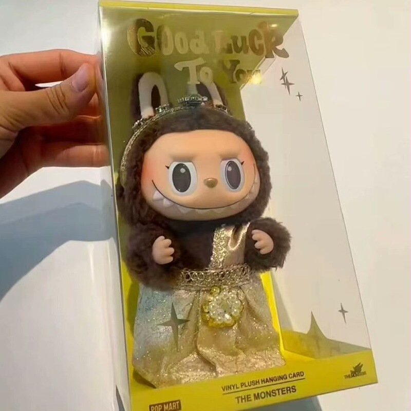 POPMART 泡泡玛特LABUBU泰国限定 拉布布搪胶公仔毛绒手办挂件|undefined