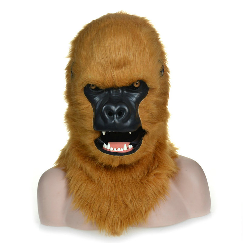 Máscara de cabeza de animal de cara completa Lobo Oso conejo León leopardo fotografía bola rendimiento máscara de película fabricante