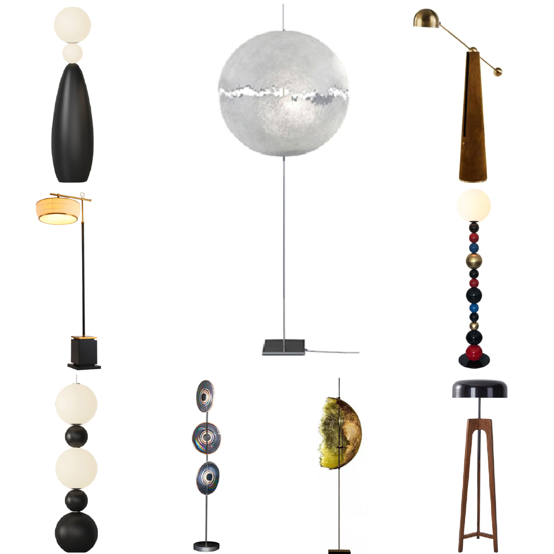 Lámpara de pie nórdica minimalista para sala y hotel, diseño moderno de alta gama