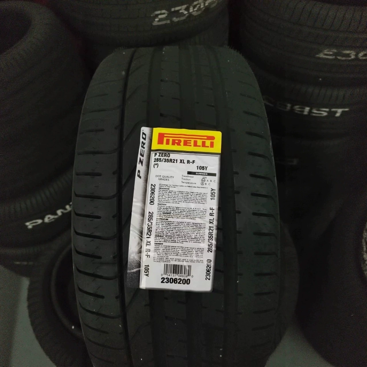 Шины Pirelli 285/35R21 325/30R21 105/108Y P ZERO взрывоустойчивые * BMW X5X6