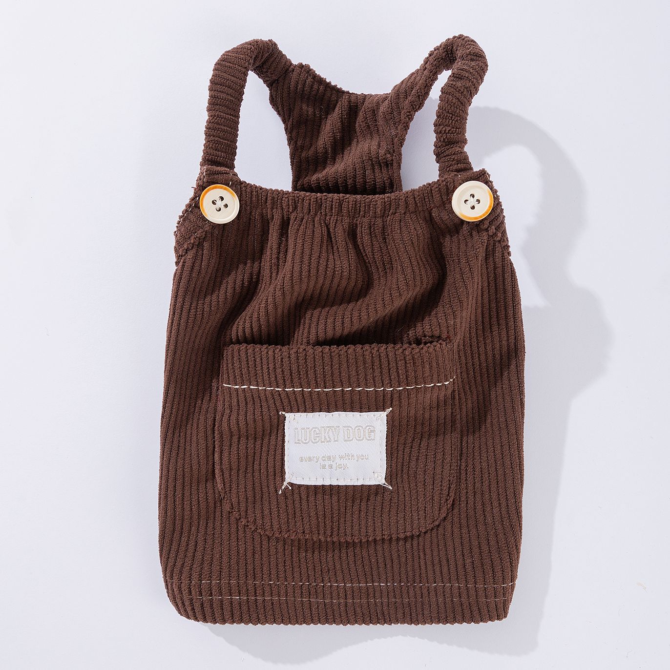 Simple Lucky Puppy Pocket New Otoño Invierno Mascotas Gatos Perros Perros Pequeños y Medianos Ropa