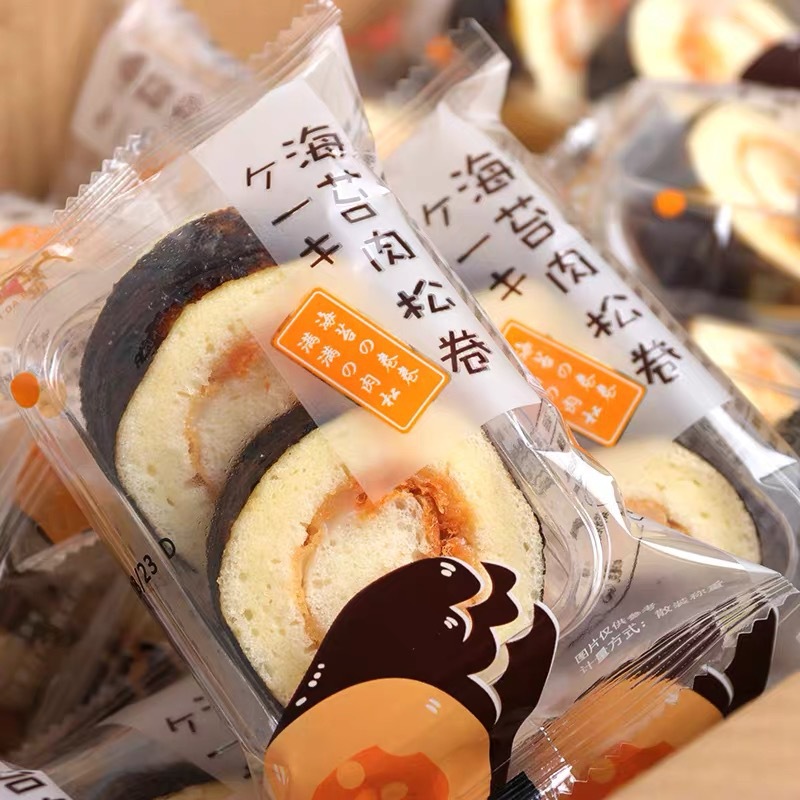 多士达人海苔肉松卷蛋糕早餐代餐面包网红零食咸味糕点心整箱4斤|ms