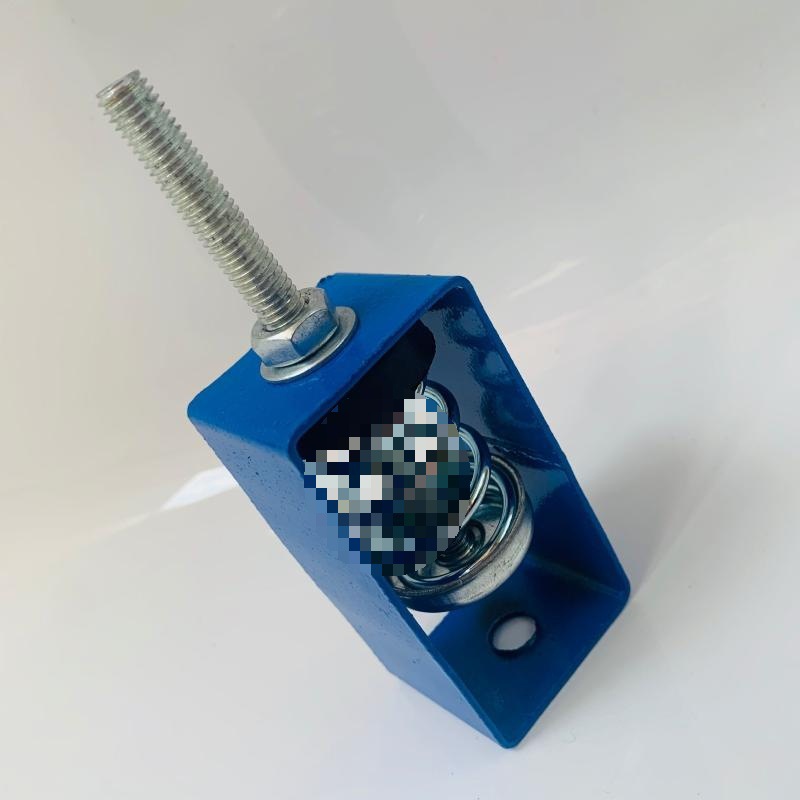 吊顶音箱减震吊钩风机盘管减震器挂钩TD阻尼弹簧减振吊架丝杆