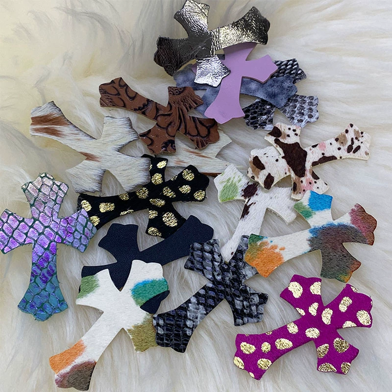 Маленькая многоцветная звездная овечья шкура, 4.5×6.5см, DIY