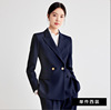 Navy blue suit