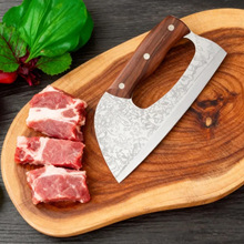 外贸热销女士省力家用手工不锈钢厨房菜刀厨师切肉刀切片刀切菜刀