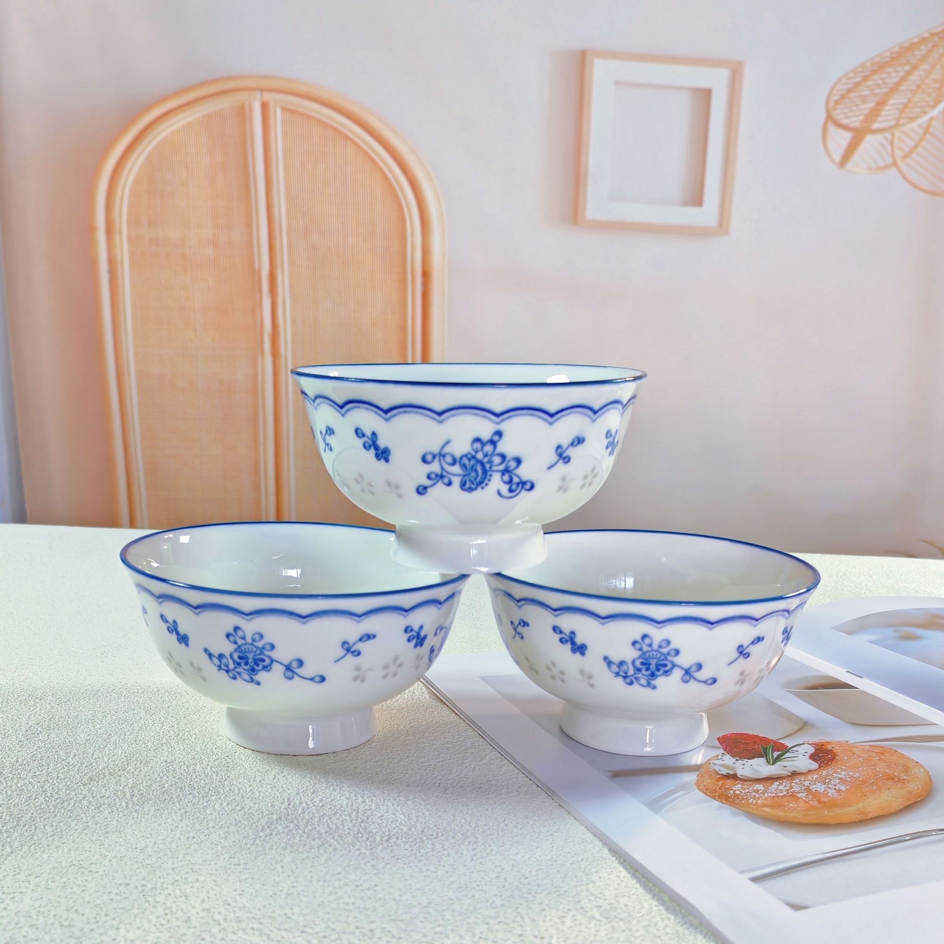 4.65inch 키 큰 그릇, 상자당 120개