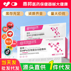 北京同仁堂内廷上用医用抗HPV生物蛋白凝胶敷料降低局部HPV载量