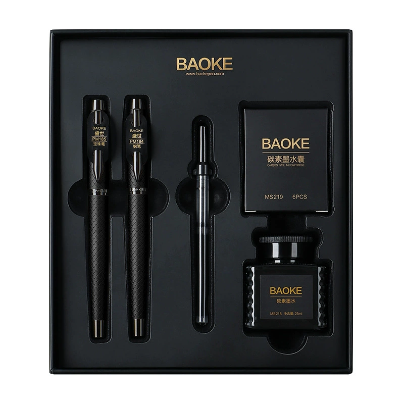Роллер BaoKe, металлический набор для офиса, подарочная коробка