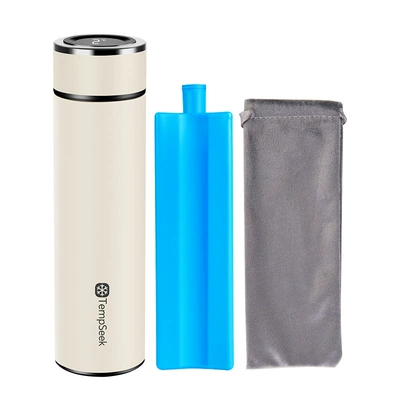Insulin Refrigeration Cup Portable Refrigeration Box Small Refrigerator Medicine-Specific Growth Hormone Medicine Thermal Insulation Refrigeration Cup (Soyuducular) - insulin-refrigeration-cup-1-ice-crystal-white