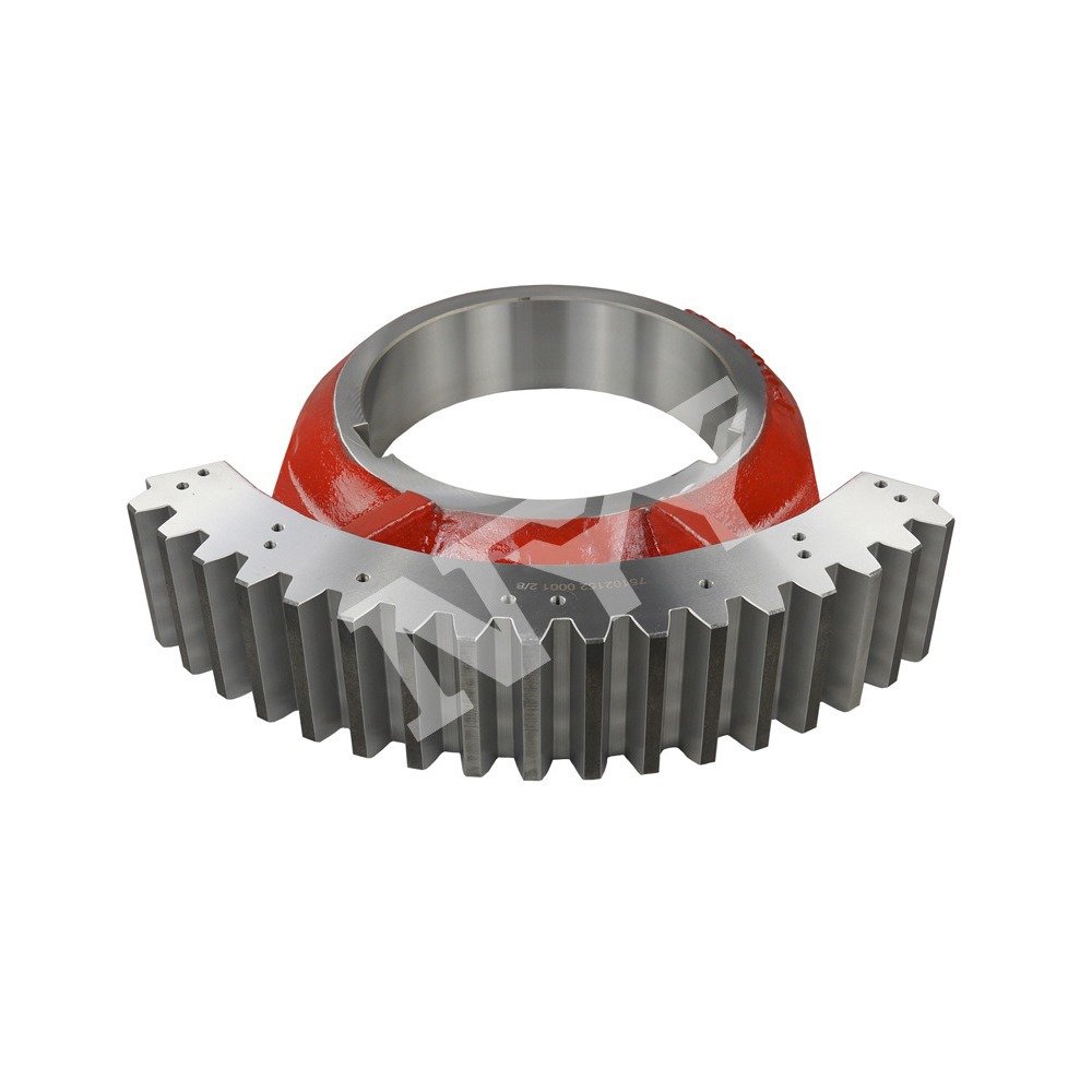 德国品质 炼钢冶金机械高精密高扭矩扇形内齿轮成型磨5级精度齿轮