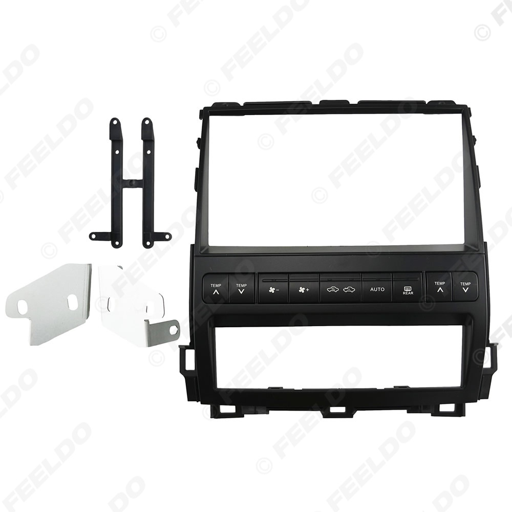 03-09 TOYOTA PRADO PRADO 하이 엔드 수정 페이스 프레임 안드로이드 대형 스크린 내비게이션 패널 9 인치에 적용 가능