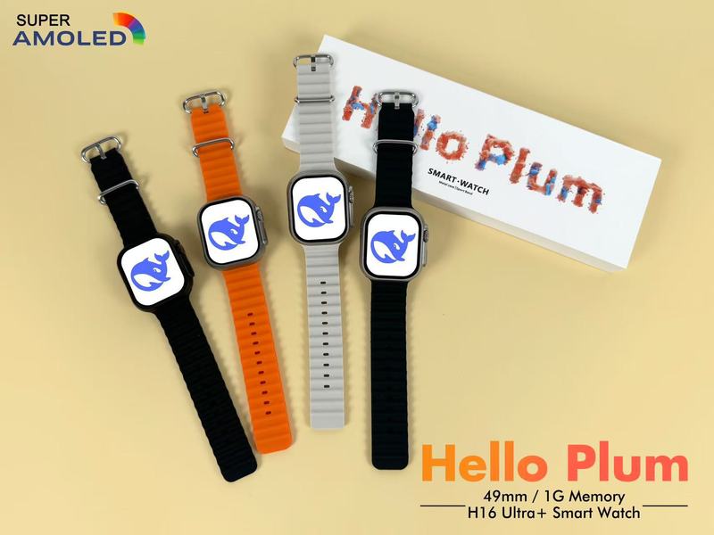 H16 Ultra+スマートウォッチ2.01インチBluetooth通話機能搭載、心拍計、歩数計+ローカル4GBストレージフォトアルバム|undefined