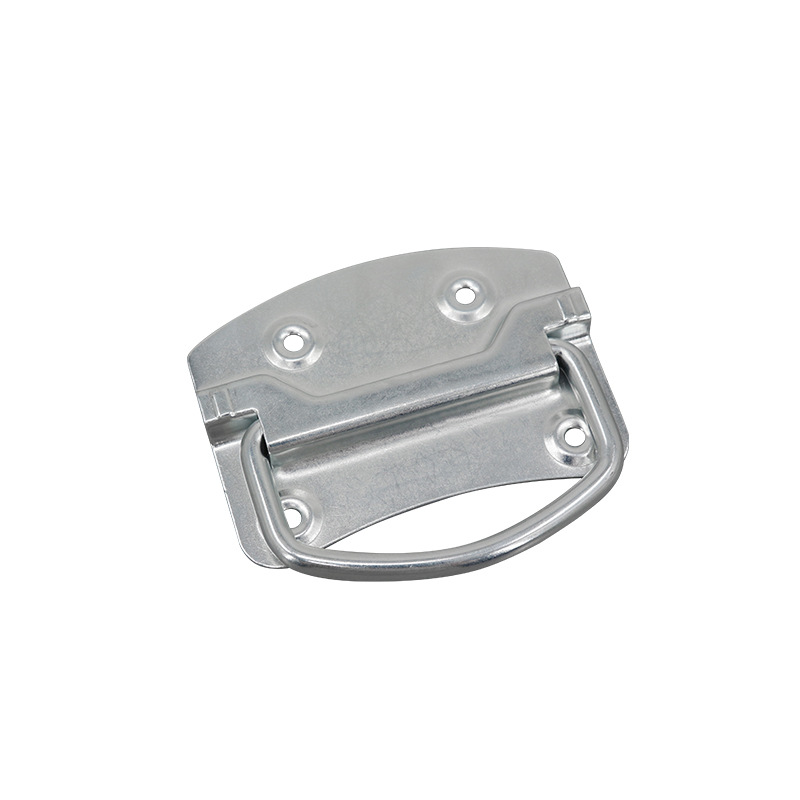 AW Anwang industrial mango pesado 201B-hierro galvanizado-caja anillo mango equipo de mango de maleta mango de caja de madera image 5