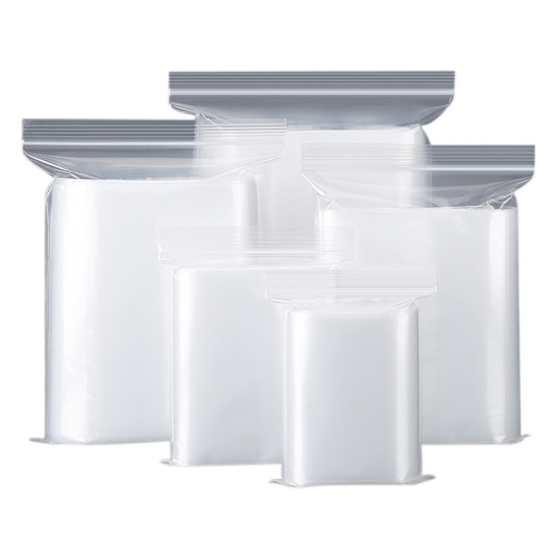 PEジップロックバッグ、透明密封袋、卸売厚手プラスチック袋、小分け袋、防水防塵骨袋、ビーズ収納袋