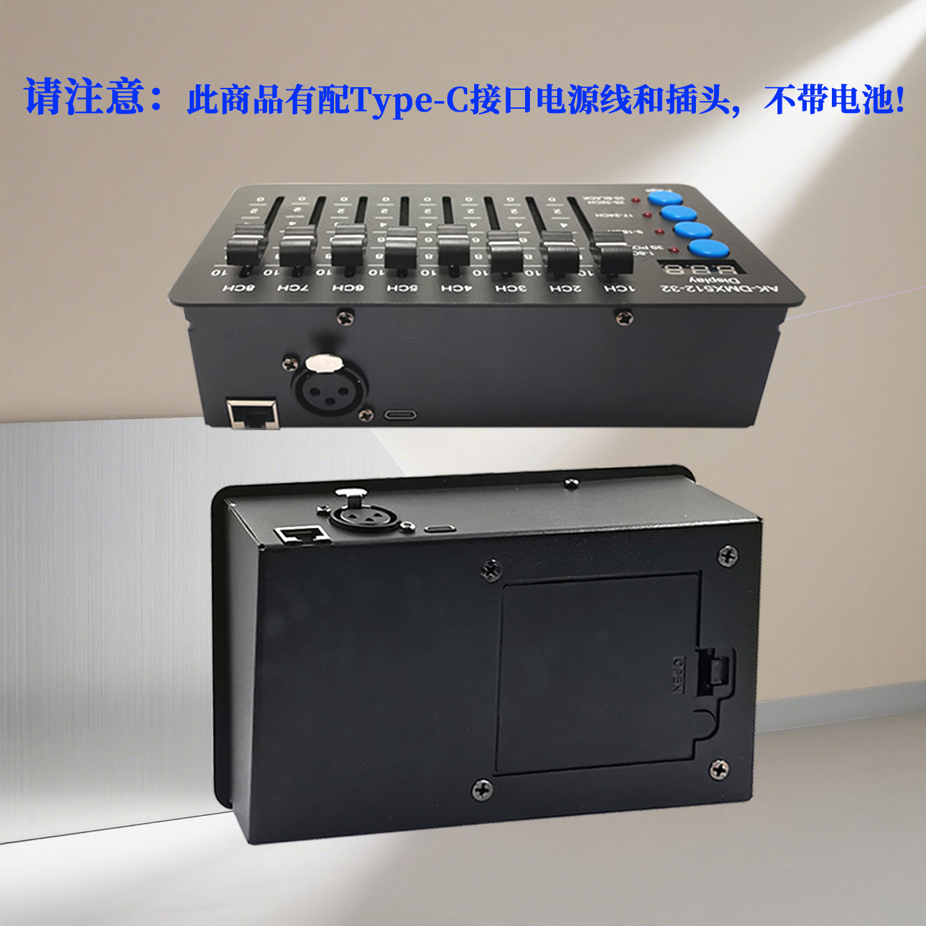 Controlador de iluminación DMX512 32 canales de consola de atenuación de luz etapa de boda lámpara par escena de etapa de boda