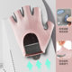 New Sports Gloves for Women, Yoga Fitness Exercise, Non-Slip, Shock-Absorbing Half-Finger Gloves, Wear-Resistant, Breathable, Anti-Callus Cycling