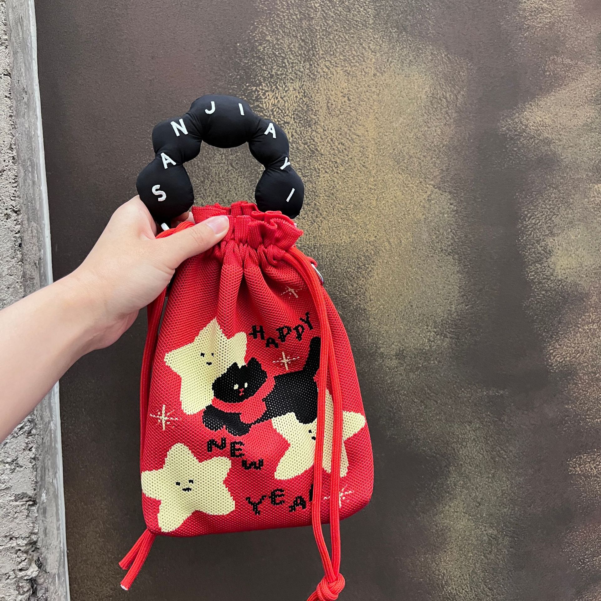 Star Cat Red + Black Handle