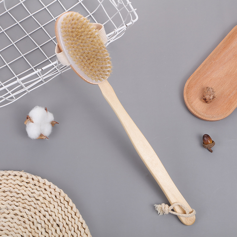 Suministro directo de fábrica desmontable en caja cepillo de mango largo cepillo de cojín de aire baño Baño limpieza masaje cepillo traje de baño