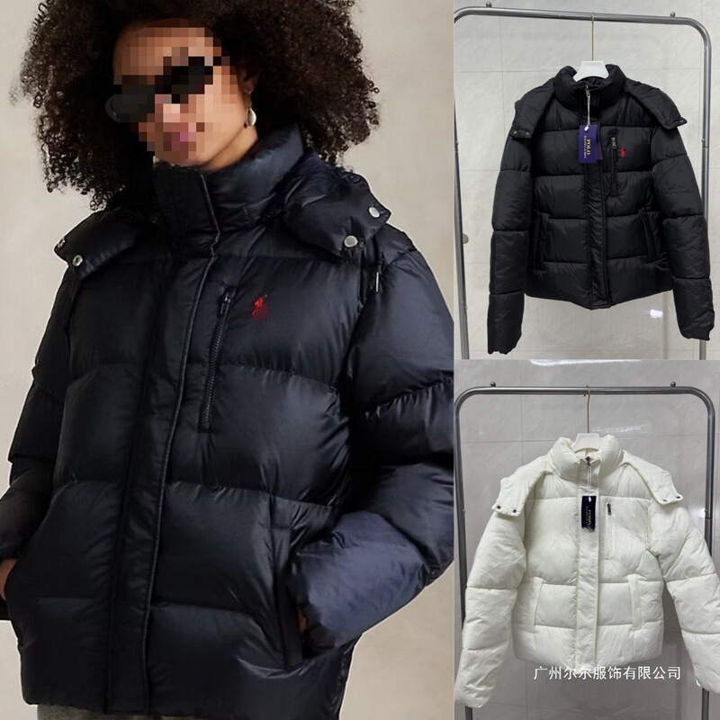 Cross-border dropshipping: Raff RL detachable hooded, thickened down-filled cotton jacket, windproof and waterproof, couples' style, trendy cotton jacket 8556 Cross-border dropshipping: Raff RL detachable hooded, thickened down-filled cotton jacket, windproof and waterproof, couples' style, trendy cotton jacket 8556