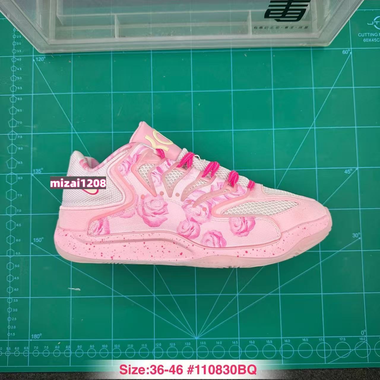 Zapatillas de Baloncesto KD18 de Cuero y Malla, Transpirable, Antideslizante y Con Amortiguación, para Canchas