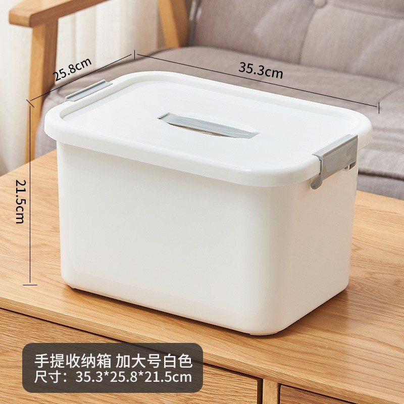 화이트 플러스 사이즈 보관함