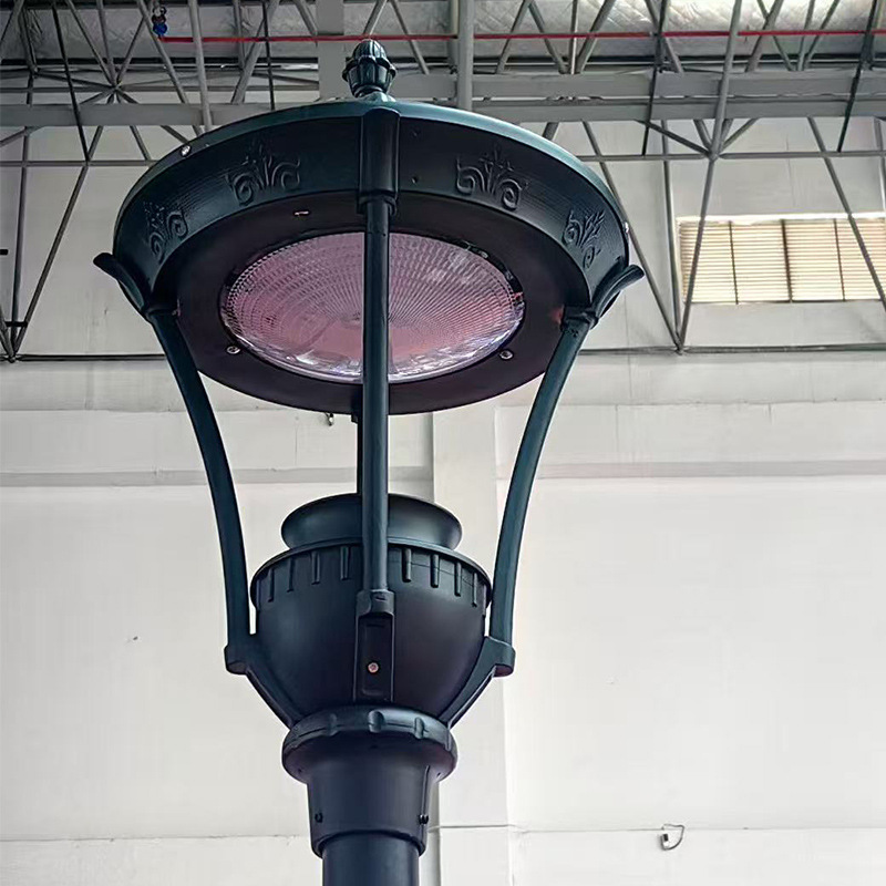 Venta al por mayor de pantallas para lámparas LED de jardín, cabezales de lámparas solares para jardín, cabezales de farolas, luces de calle para paisajismo de villas, parques y jardines comunitarios. image 58