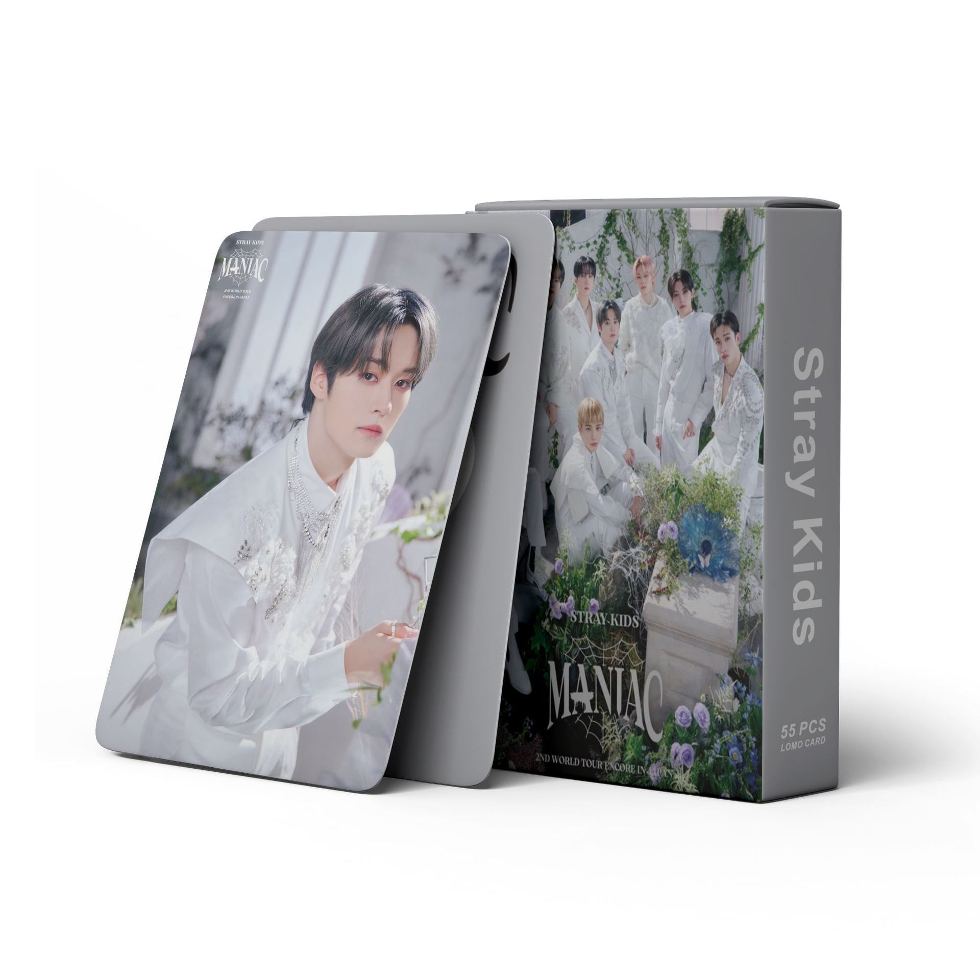 Cadena total de gran cantidad de nuevos productos en stock 55 tarjetas de álbum SKMyBreath KPOP estrella alrededor de la tarjeta de colección LOMO
