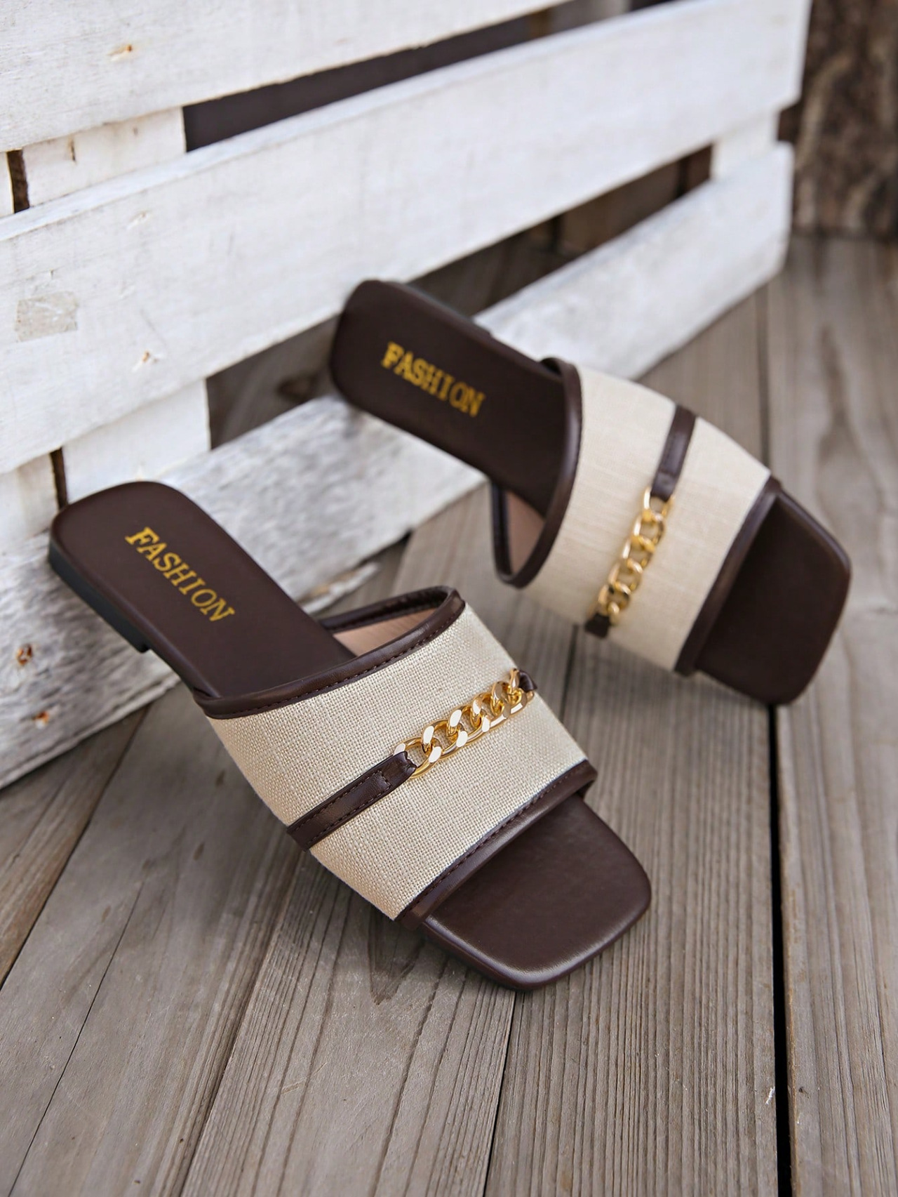 Women's Rhinestone Flat Slippers Round Toe Transparent Shoes_voghion.com