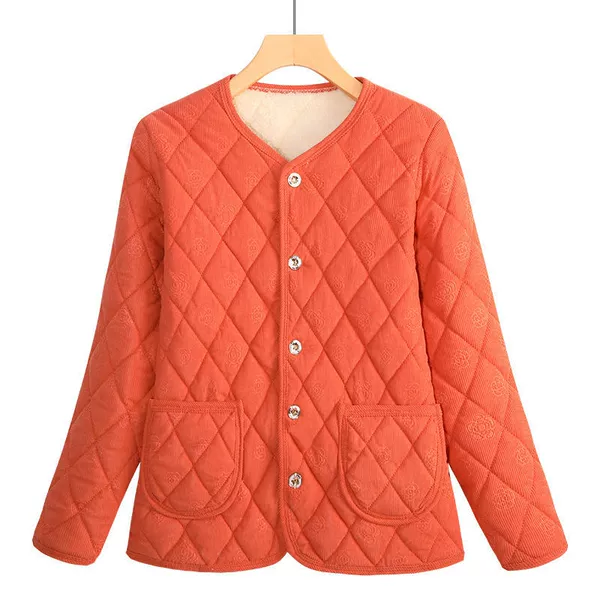 Orange thickened arctic velvet