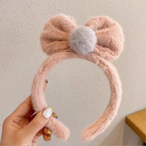 With bow, fuchsia