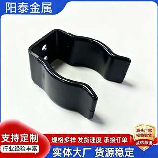 定制不锈钢冲压件弹性管卡弹簧钢卡扣管夹HUU0981